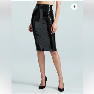 Latex Shaping Pencil Skirt by Commando